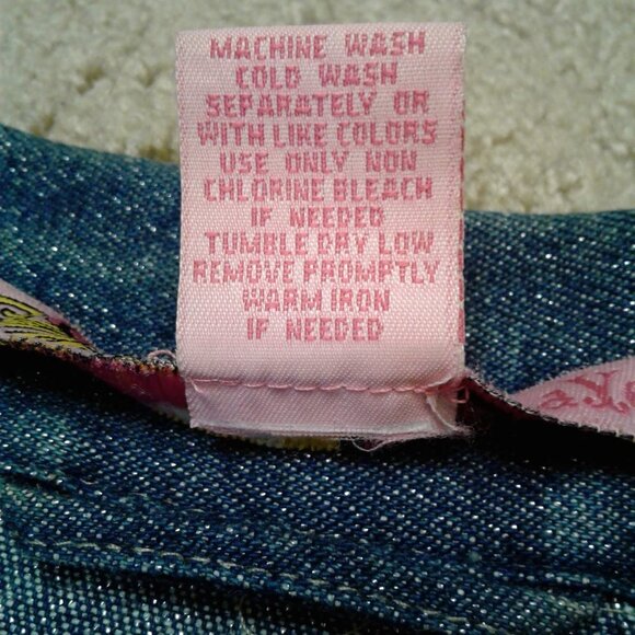 Sparkle Denim Jacket by Me and You SZ 18/20 - Picture 15 of 16